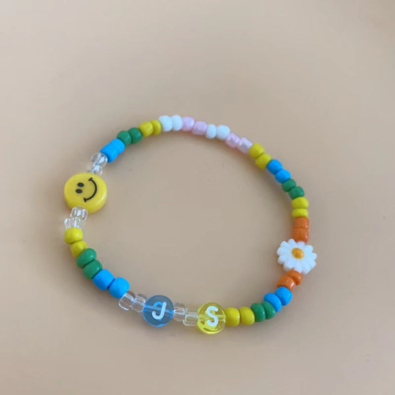 Cute Kpop Beaded Bracelet