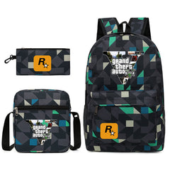 Leisure Game Printed School Backpack