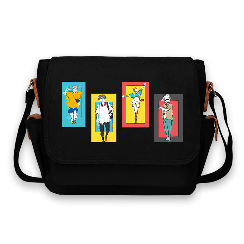 Trendy Anime Shoulder Casual Crossbody Bag