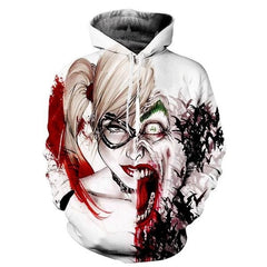 Cool Suicide Squad Cosplay Pullover 3d Hoodie