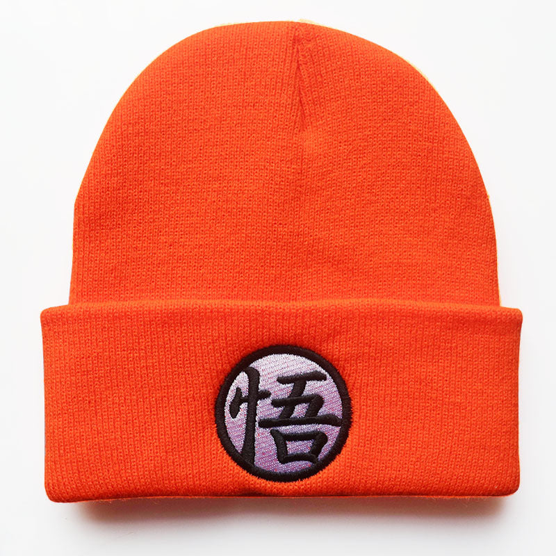 Goku Logo Embroidered Beanie