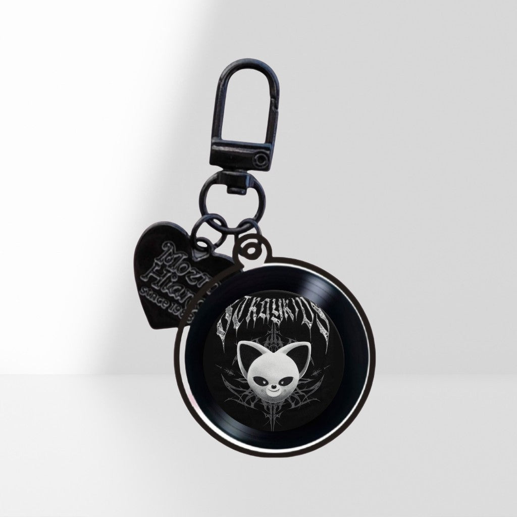 KPOP Evil Cartoon Vinyl Pendant Keychain