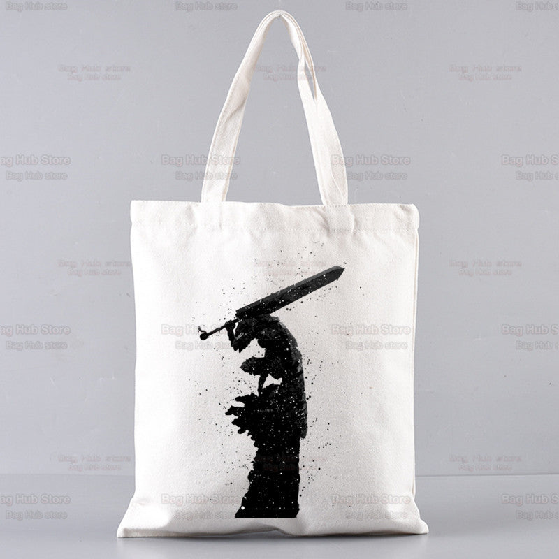 Guts Anime Printed Canvas Tote Bag