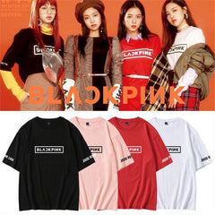 Unisex Kpop Logo Short-sleeved T-shirt