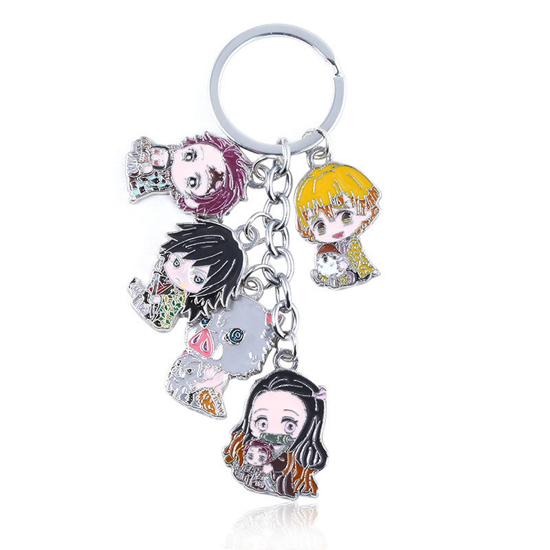 Cartoon Anime Character Keychain Pendant