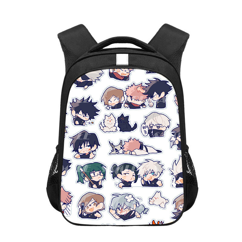 Cute Children's Anime Printed School Backpack