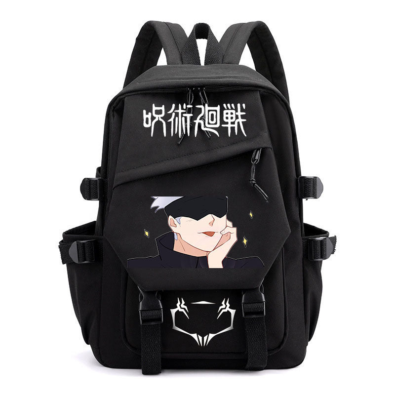 Casual Anime Pattern Printed Backpack