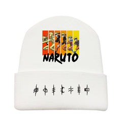 Versatile Anime Print Knitted Hat