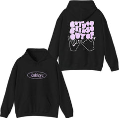 KPOP Letter Printed Pullover Hoodie