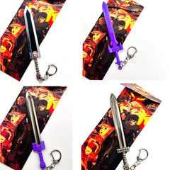 Anime Sword Model Keychain Pendant