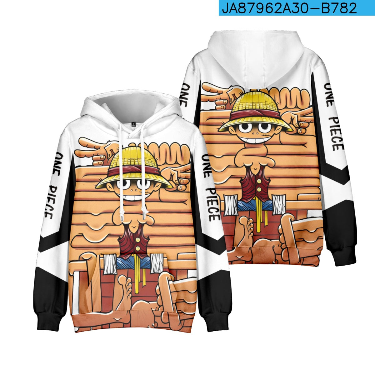 Cool Anime 3d Print Cosplay Hoodie