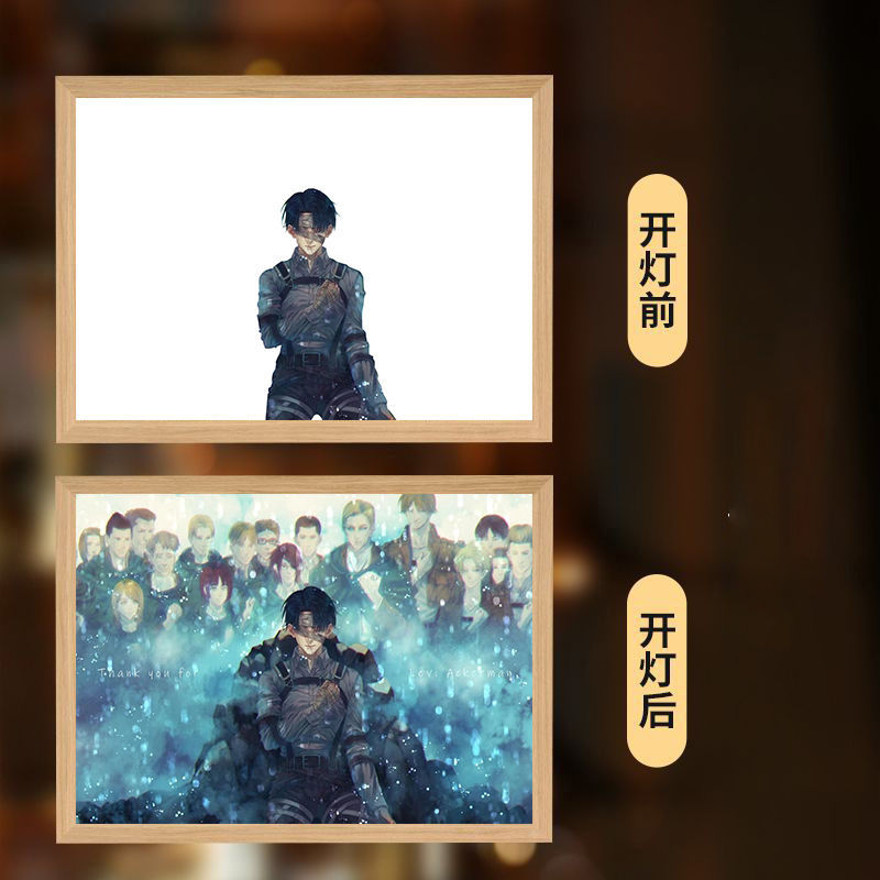 Anime Photo Frame Luminous Painting Night Light