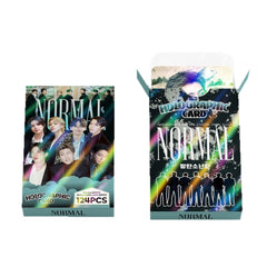 124PCS BANGTAN NORMAL Holographic Photocard Sticker