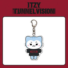 "TUNNEL VISION" Keychain Pendant