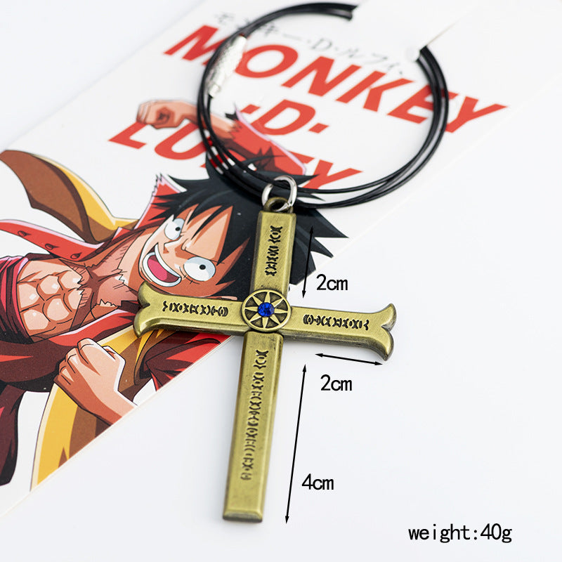 Mihawk Sword Kogatana Necklace Keychain