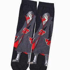 Men's Anime Pattern Mid Length Socks