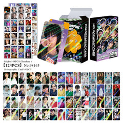 124PCS PERMISSION TO DANCE Flash Photocard Stickers