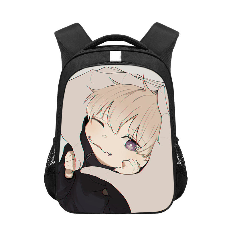 Cute Children's Anime Printed School Backpack