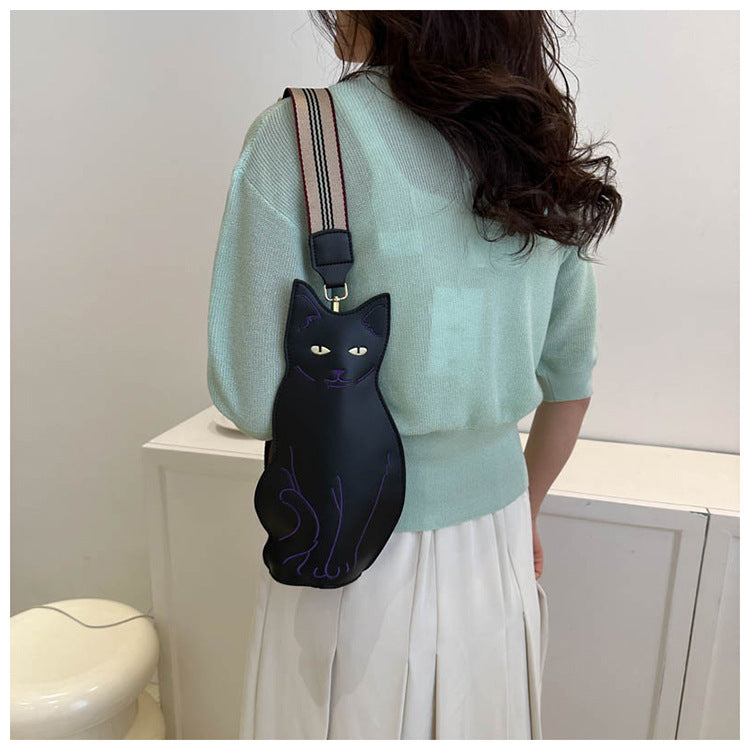 Cute Cat Kitten Crossbody Shoulder Bag