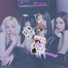 æ "Hot Mess" Acrylic Keychain Pendant