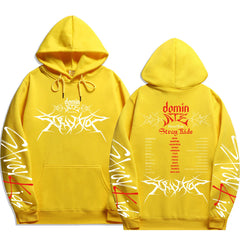 Unisex Kpop ATE Letter Pullover Hoodie