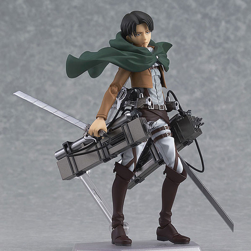 Eren Mikasa Figure Movable Doll