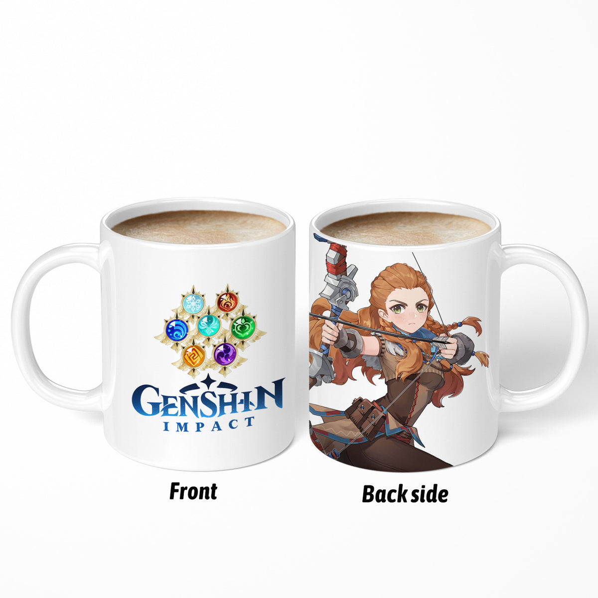 GI White Ceramic Mug