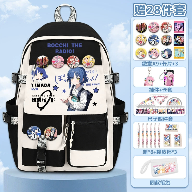 Large-capacity Anime Backpack Schoolbag