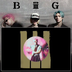 BB "BiiiG" Trailer Photo Badge Mirror Keychain