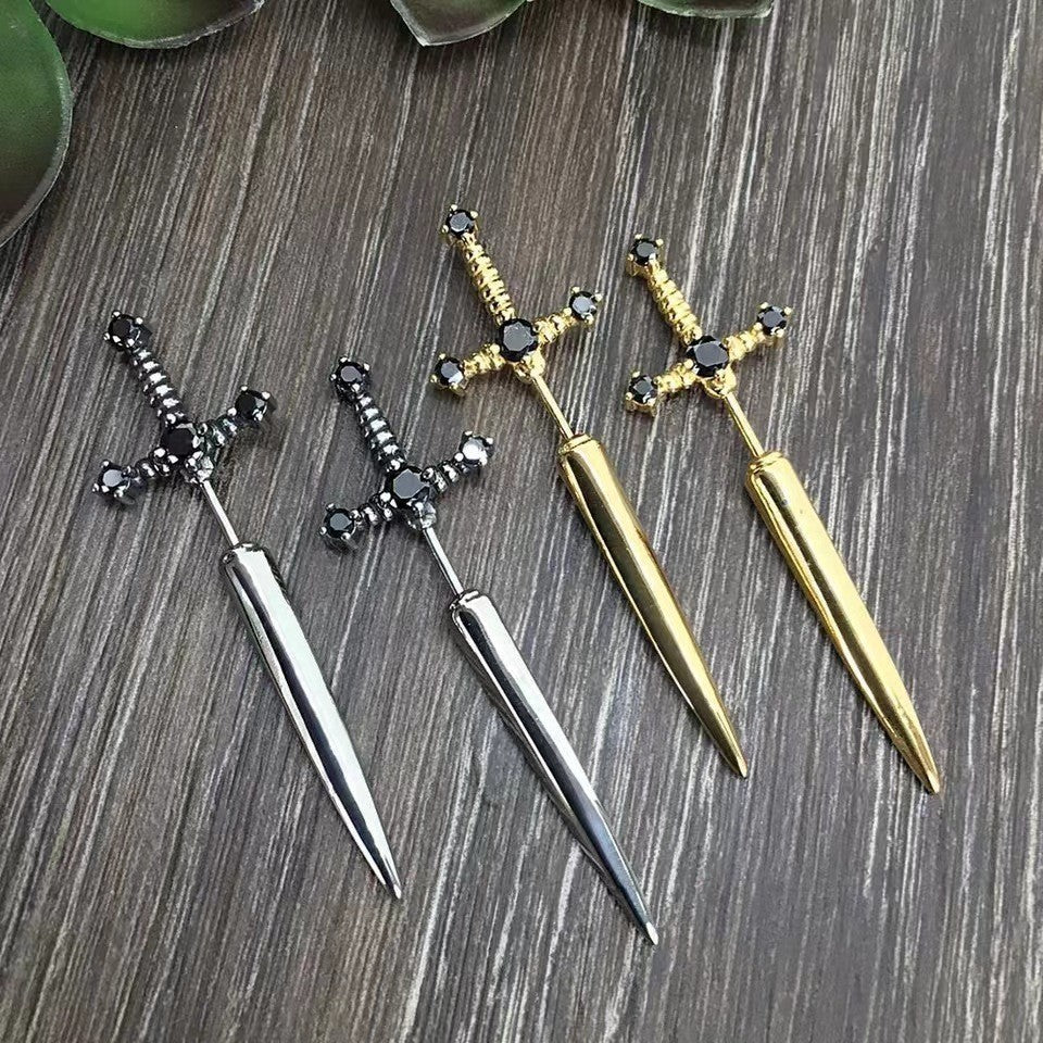 Sword Earrings