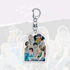 JIN SUGA JIMIN JK Acrylic Keychain Pendant
