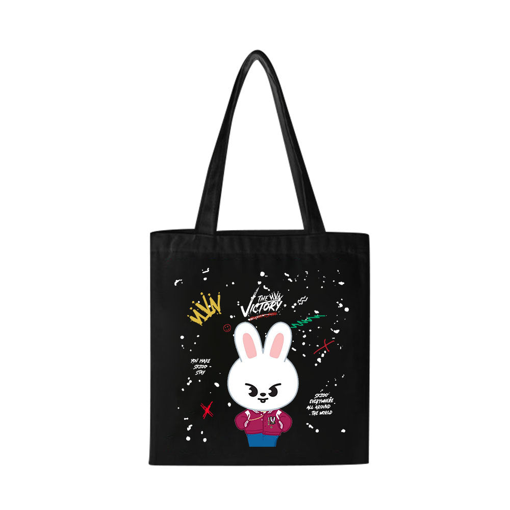 Kpop Cartoon Canvas Shoulder Bag