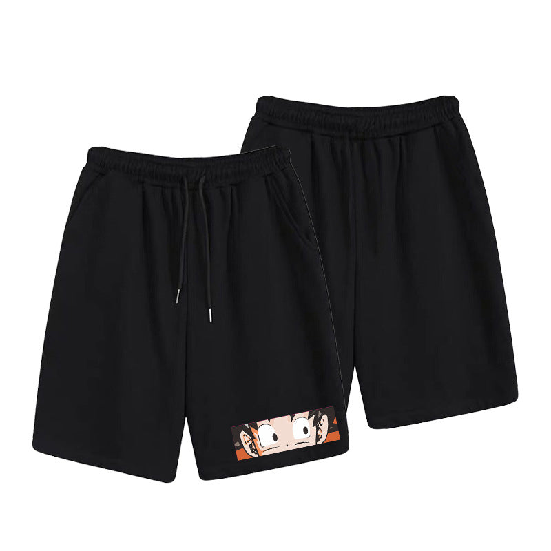 Men's Anime Loose Sports Leisure Shorts