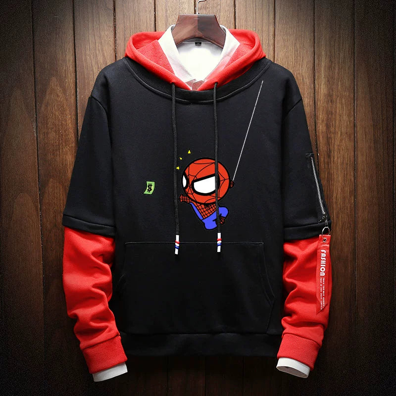 Unisex Spider Universe Cosplay Relaxed Hoodie