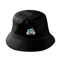 KPOP Flower Logo Print Bucket Hat