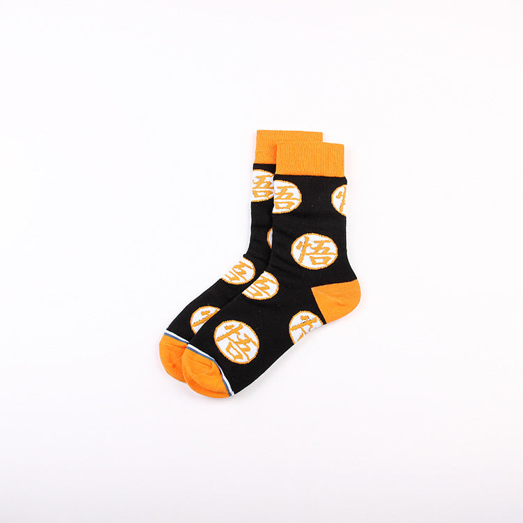 Men's Trendy Vegeta Medium Tube Socks