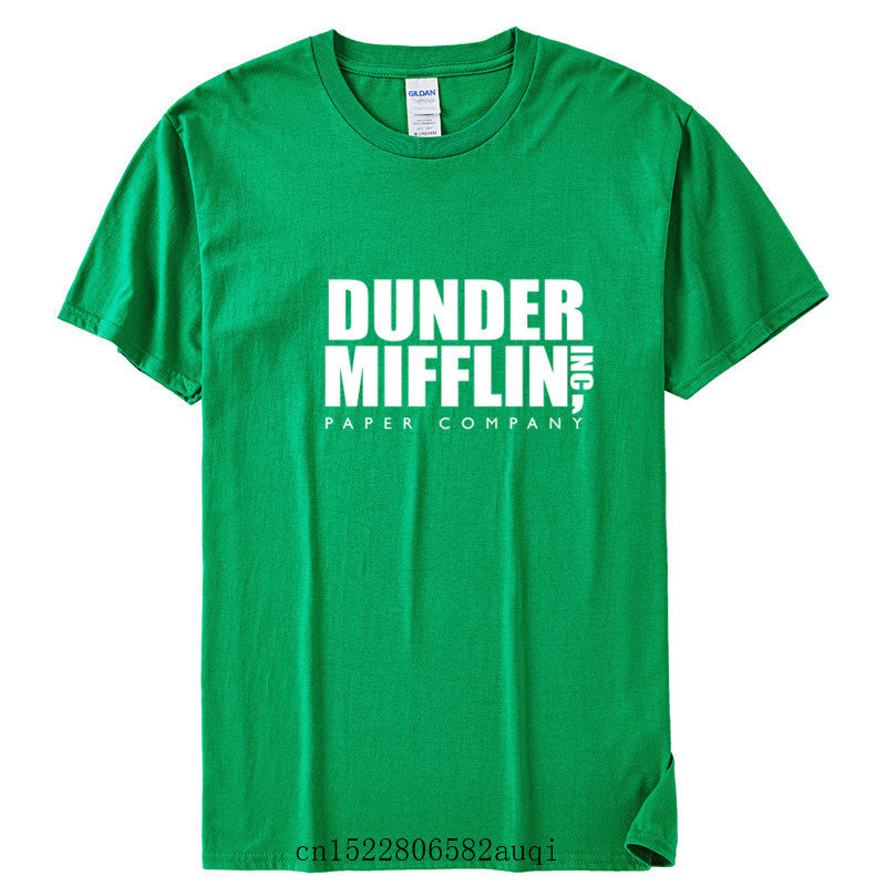 DUNDER logo Print Cotton T-Shirt