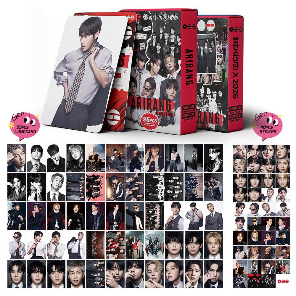 95PCS  BANGTAN ARIRANG Photocard Sticker Set