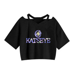 KATSEYE Group Printed Women's Cropped Top