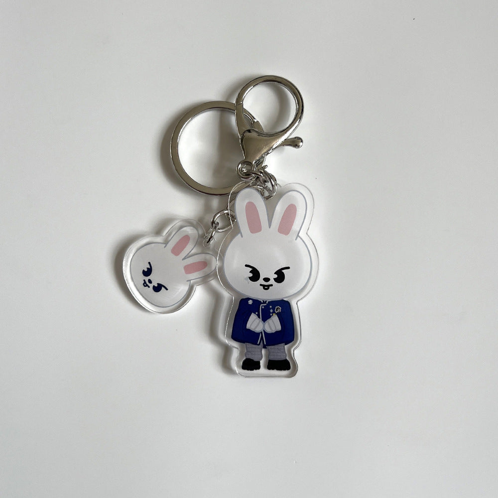 Kpop Cartoon Acrylic Keychain