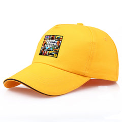 Casual Game Logo Printed Baseball Cap