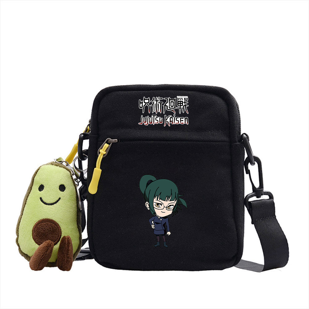 Casual Cartoon Anime Canvas Shoulder Bag