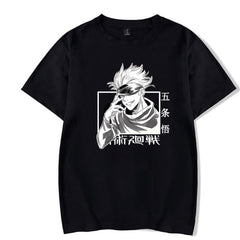 Unisex Anime Gojo Summer Short Sleeve T-Shirt