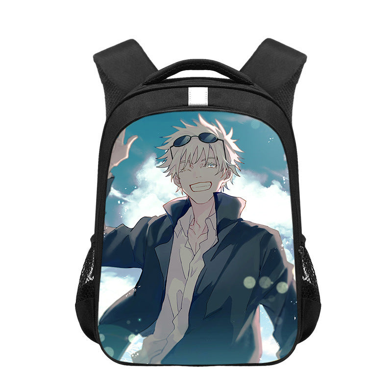 Cute Children's Anime Printed School Backpack