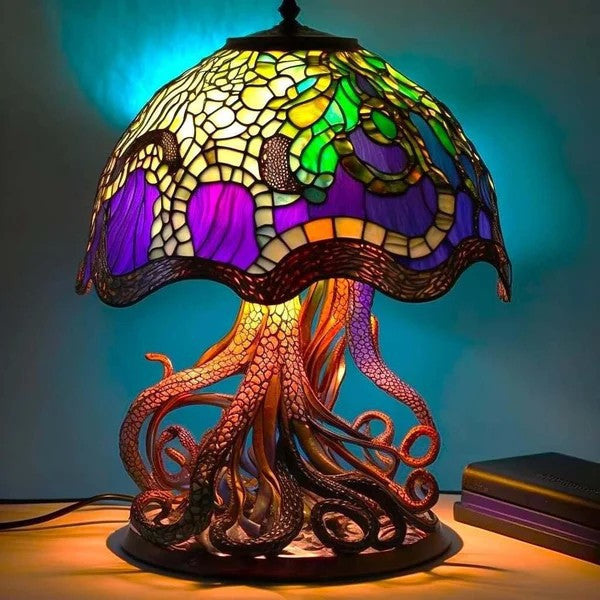 Colorful Mushroom Lamp Ornament