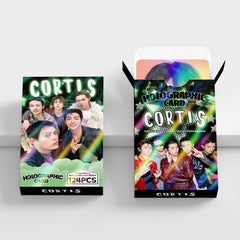 124PCS CORTIS Holographic Photocard Sticker