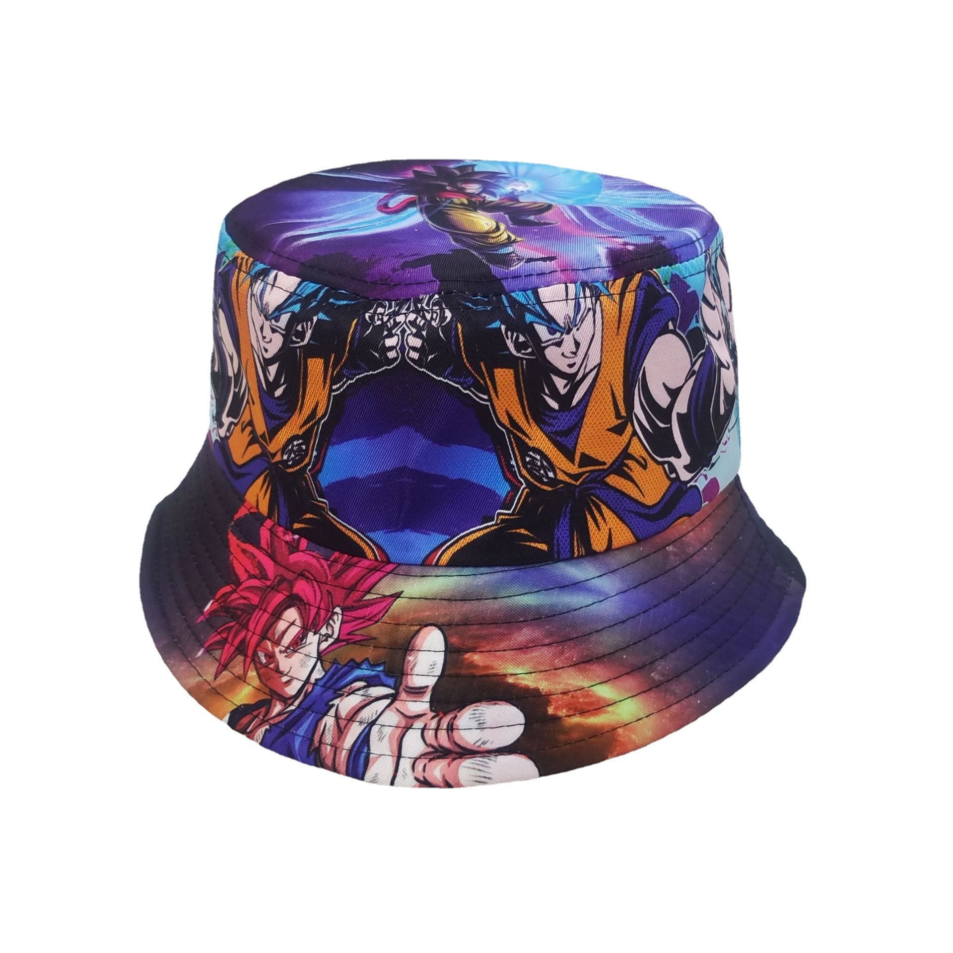 Casual Anime Printed Bucket Hat