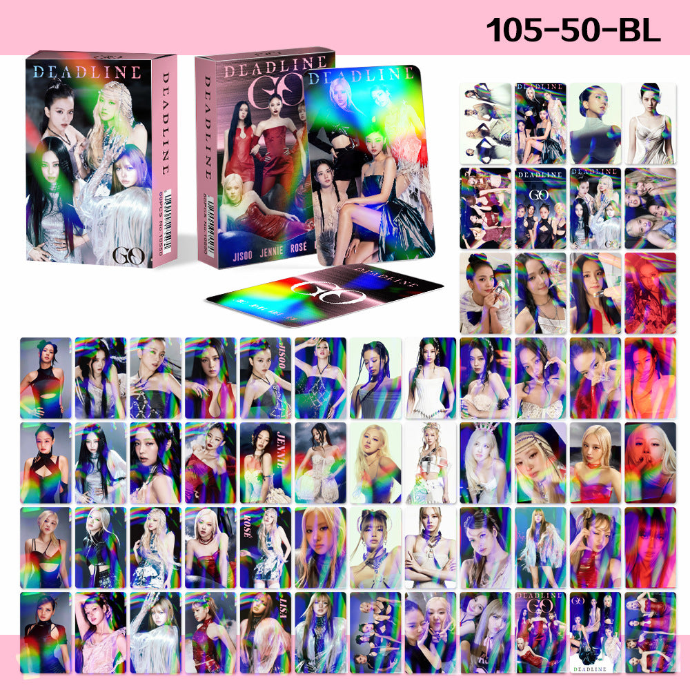 60PCS BP DEADLIDE Holographic Photocard