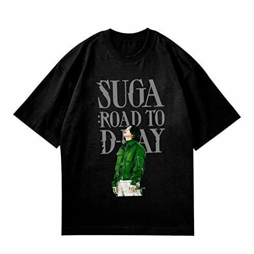 Trendy KPOP Suga Short Sleeve T-shirt