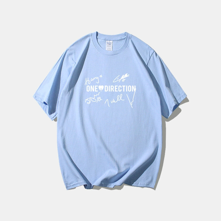 1D Signature Short Sleeve Crew Neck T-Shirt